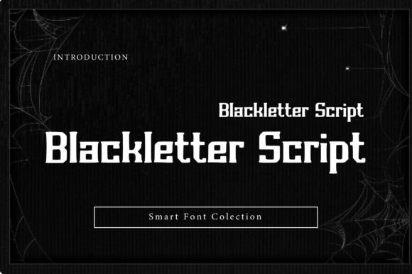 Blackletter Script: Street Grit Meets Medieval Tradition