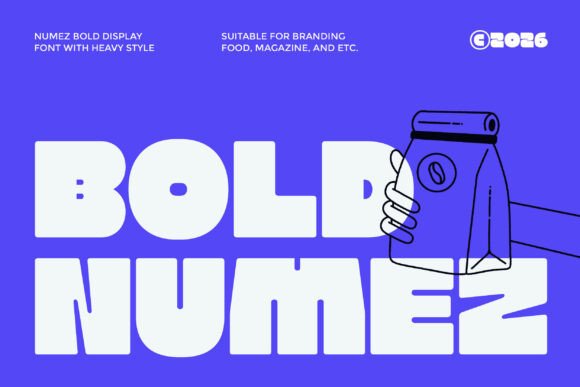 Bold Numez: The Font That Makes Your Brand Pop