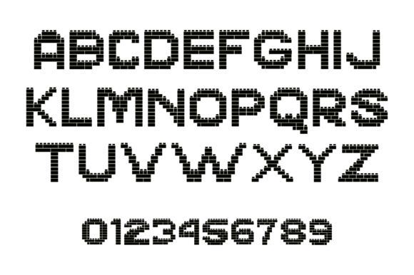 Building Blocks Smart: A Futuristic Font for Bold Creators
