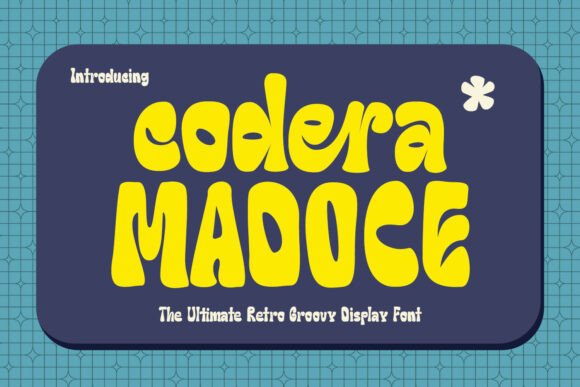 Codera Madoce: Groovy Typography for Modern Brands