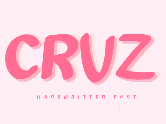 Cruz: The Friendly Handwritten Font That Feels Like a Conversation