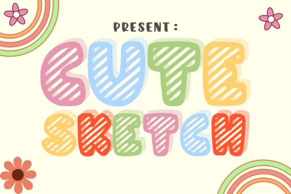 Cute Sketch: A Playful Typeface for Creative Branding