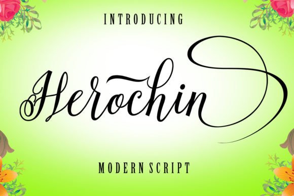 Discovering Herochin: A Modern Script with a Feminine Touch