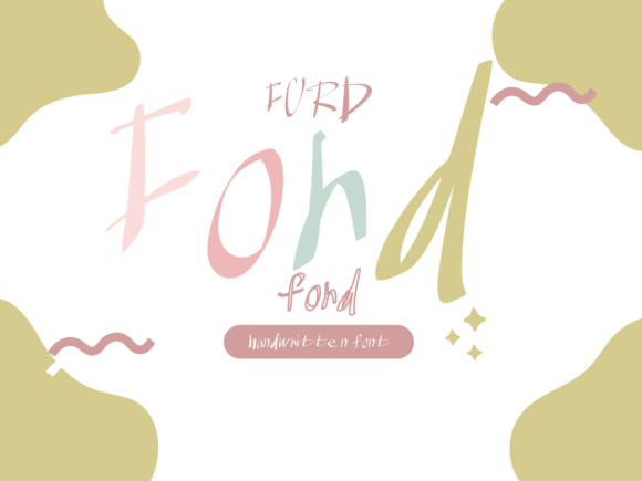Ford: A Handwritten Font That Feels Like a Friendly Wave