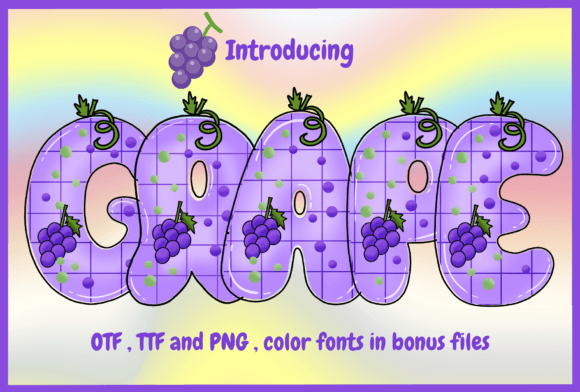 Grape: The Sweet, Playful Font for Creative Projects