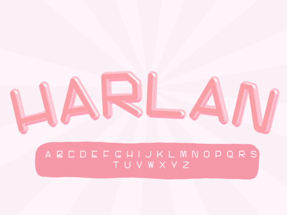 Harlan: A Display Typeface That Demands Attention