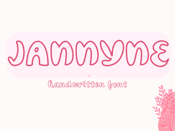 Jannyne: A Handwritten Font for Modern Creators