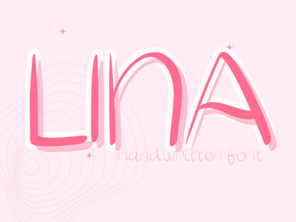 Lina: The Handwritten Font That Feels Like a Conversation