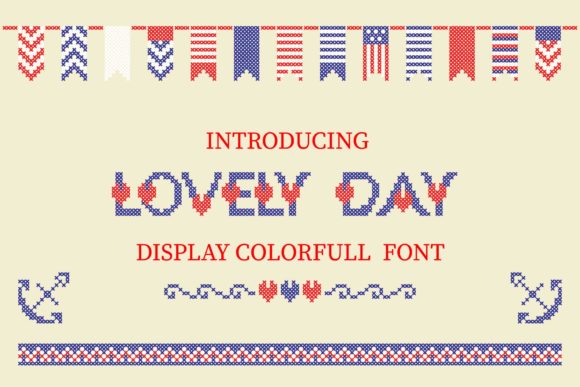 Lovely Day: A Canvas-Style Font for Crafty and Creative Projects