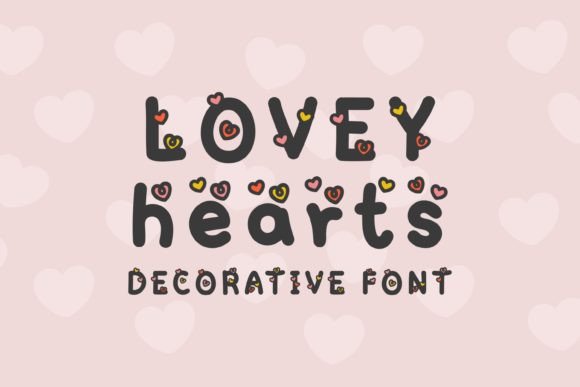 Lovey Hearts: A Hand-Drawn Font That Brings Whimsy to Your Brand