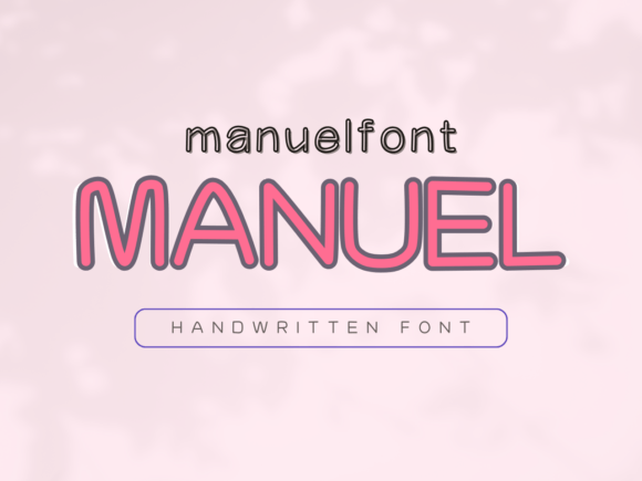 Manuel: The Bold Handwritten Font for Modern Brands
