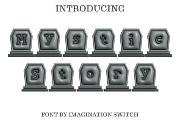 Mystic Story Inflated: Typography That Pops Off the Page
