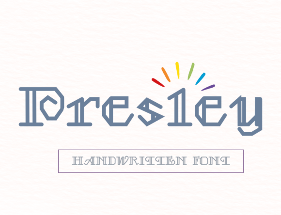 Presley: The Display Font with a Retro-Modern Soul