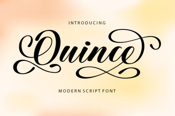 Quince Script: A Font That Feels Like a Handwritten Note