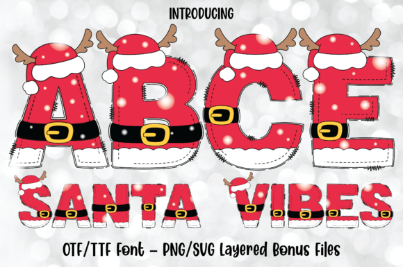 Santa Vibes: A Festive Font for Holiday Magic