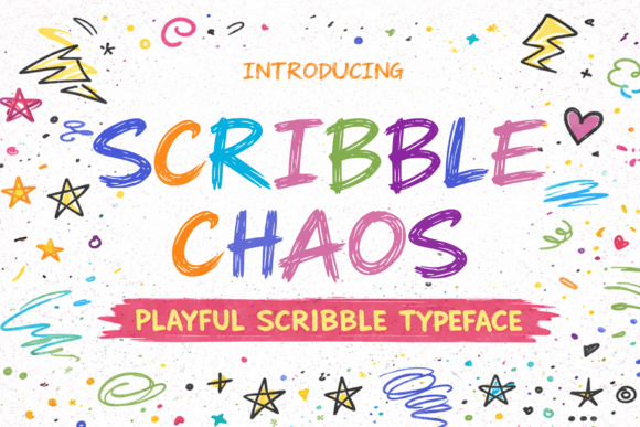 Scribble Chaos: The Hand-Drawn Font with Unmistakable Energy